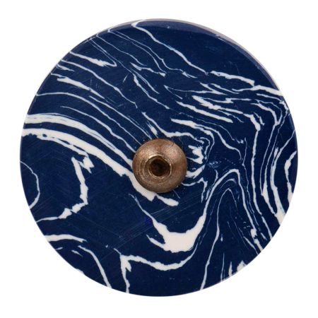 Blue Texture Stone Cabinet knob